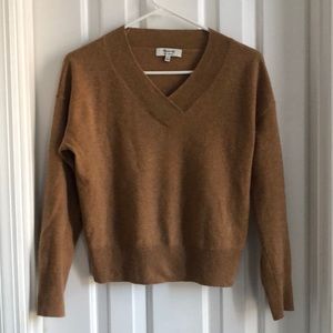 Madewell V Neck Cashmere Sweater
